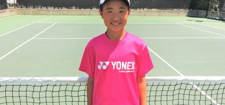愛知ジュニアスプリングテニストーナメント 12歳以下女子ダブルス 準優勝！！